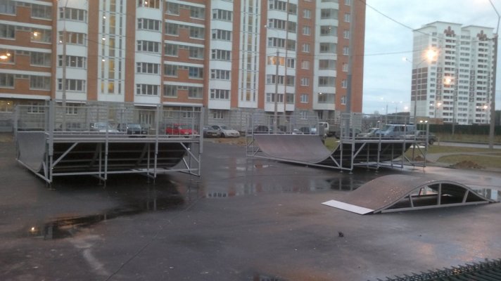 Скейт-парк в г. Лобня, МО