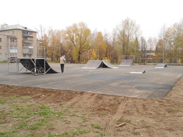 Скейт-парк в г. Аша, Челябинская область