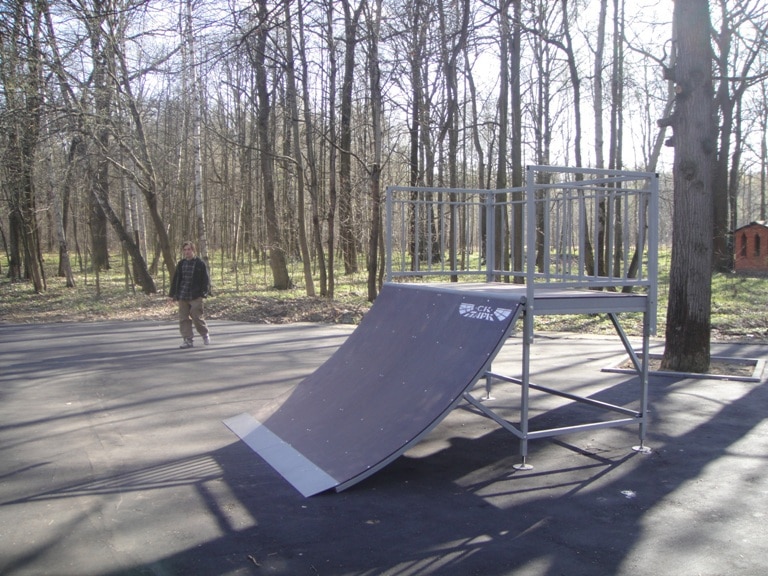 Установлен скейт-парк в г.Ступино, Московская область
