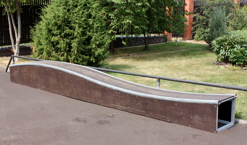 Скейт-парк в Рузском районе, поселок Павшино, МО