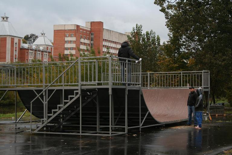 Мини халф-пайп в Иваново