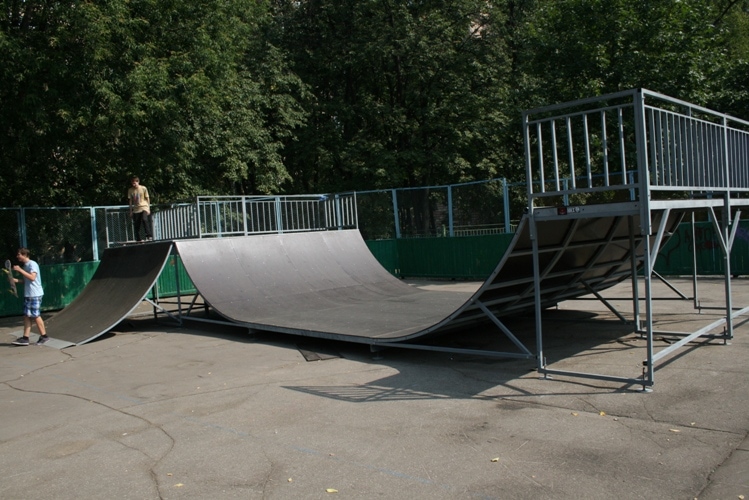 Скейт-парк в Соколиной горе