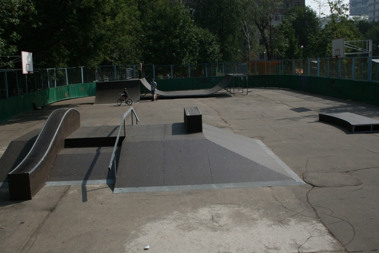 Скейт-парк в Соколиной горе