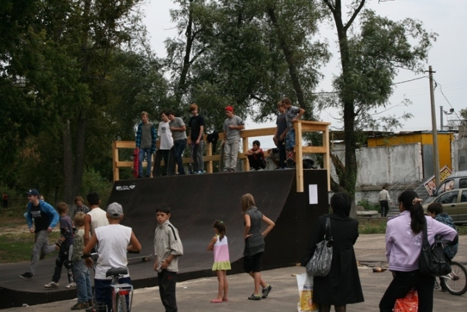 Мини-рампа в г. Орехово-Зуево