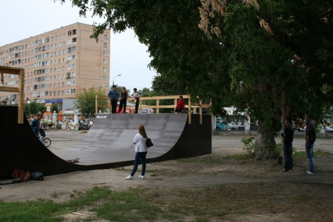 Мини-рампа в г. Орехово-Зуево