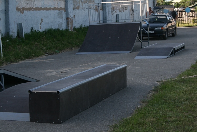 Скейт-парк  в пос. Спирово, Тверская обл.