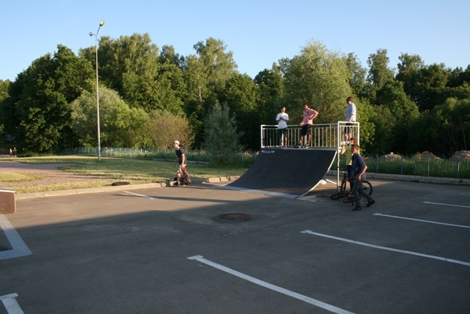 Скейт-парк  г. Обнинск, Московская область