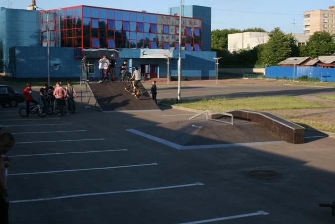 Скейт-парк  г. Обнинск, Московская область
