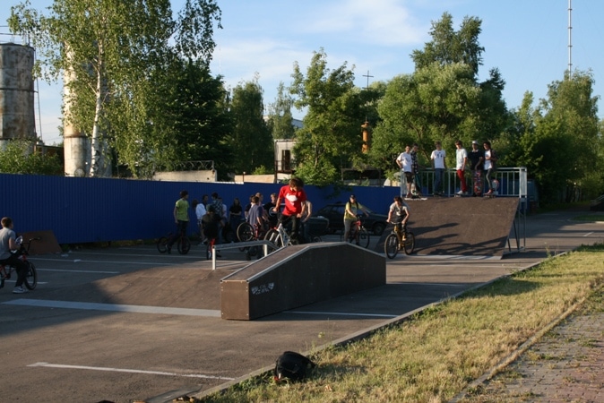 Скейт-парк  г. Обнинск, Московская область
