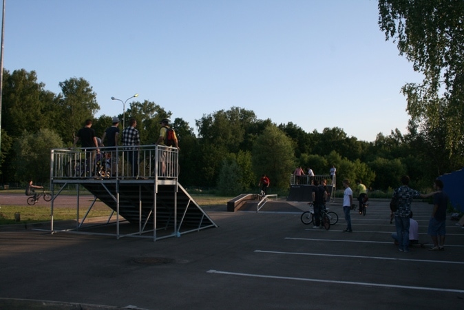 Скейт-парк  г. Обнинск, Московская область