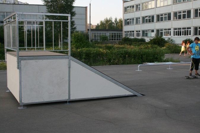 Скейт-парк в г. Радужный, Владимирская обл.