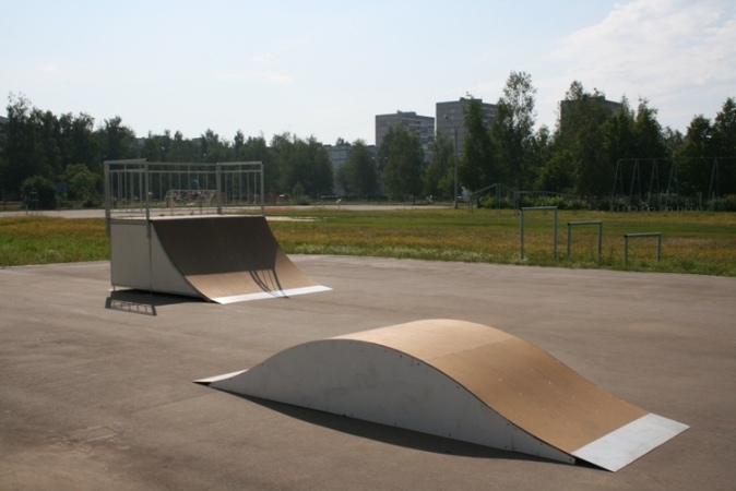 Скейт-парк в г. Радужный, Владимирская обл.