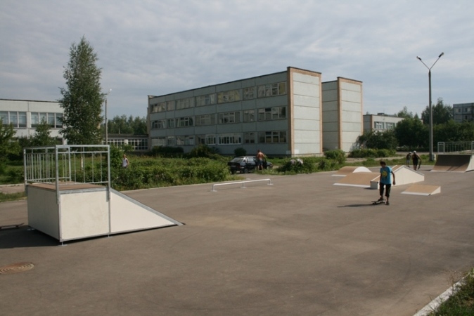 Скейт-парк в г. Радужный, Владимирская обл.