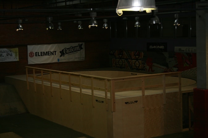 Пул в скейт-парке Адреналин, г.Москва