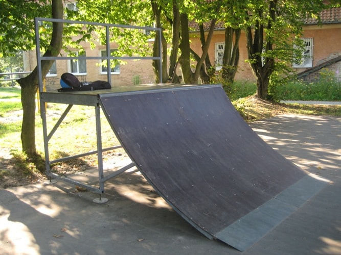 Скейт-парк в г. Пионерский, Калининградская обл.