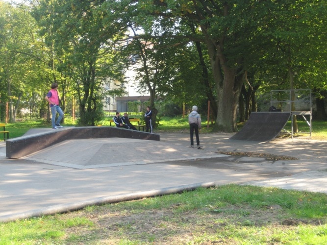 Скейт-парк в г. Пионерский, Калининградская обл.