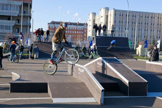 Скейт-парк в г. Казань