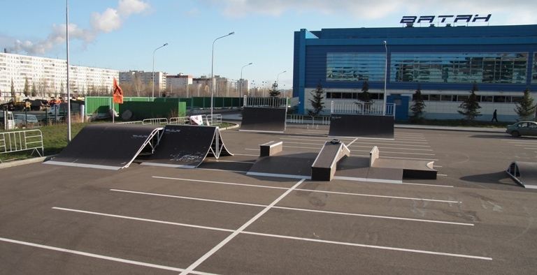 Скейт-парк в г. Казань