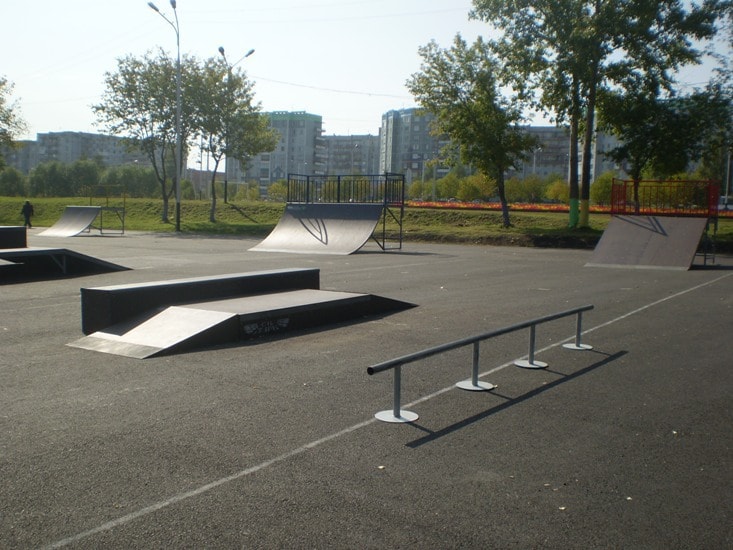 Скейт-парк в г. Прокопьевск, Кемеровская обл.