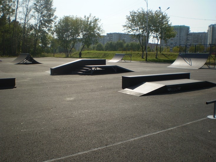 Скейт-парк в г. Прокопьевск, Кемеровская обл.