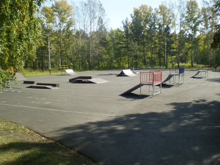 Скейт-парк в г. Прокопьевск, Кемеровская обл.