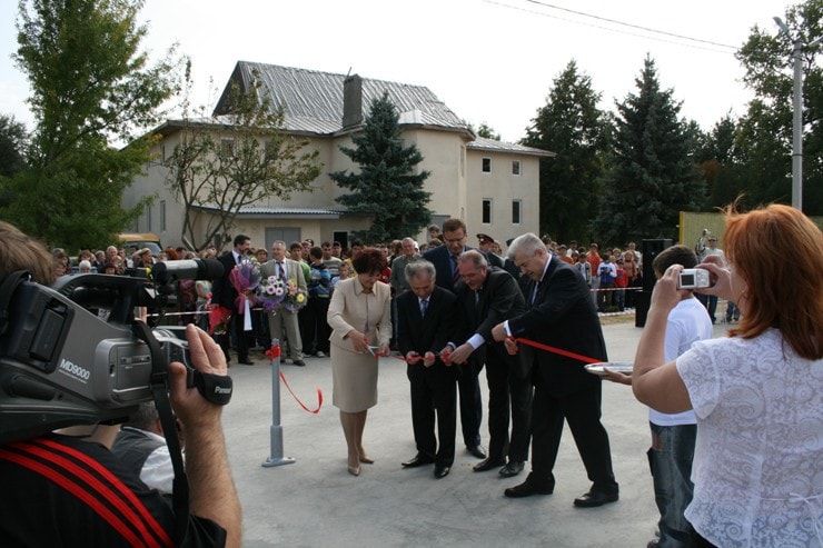 Скейтпарк в Кущевской станице Краснодарского Края
