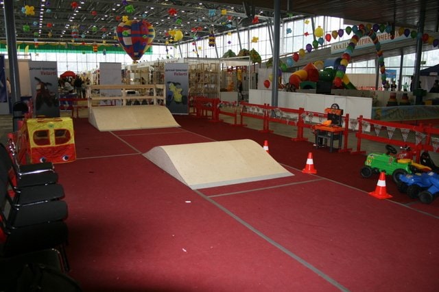 Оборудование для выставки Спортлэнд-2012