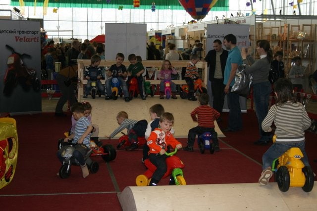 Оборудование для выставки Спортлэнд-2012