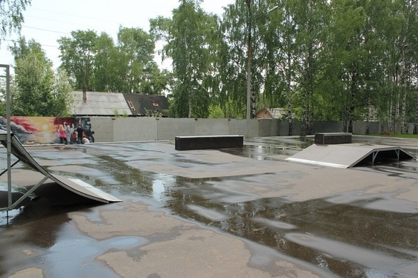 Скейт-парк в г. Киров, Нововятский район