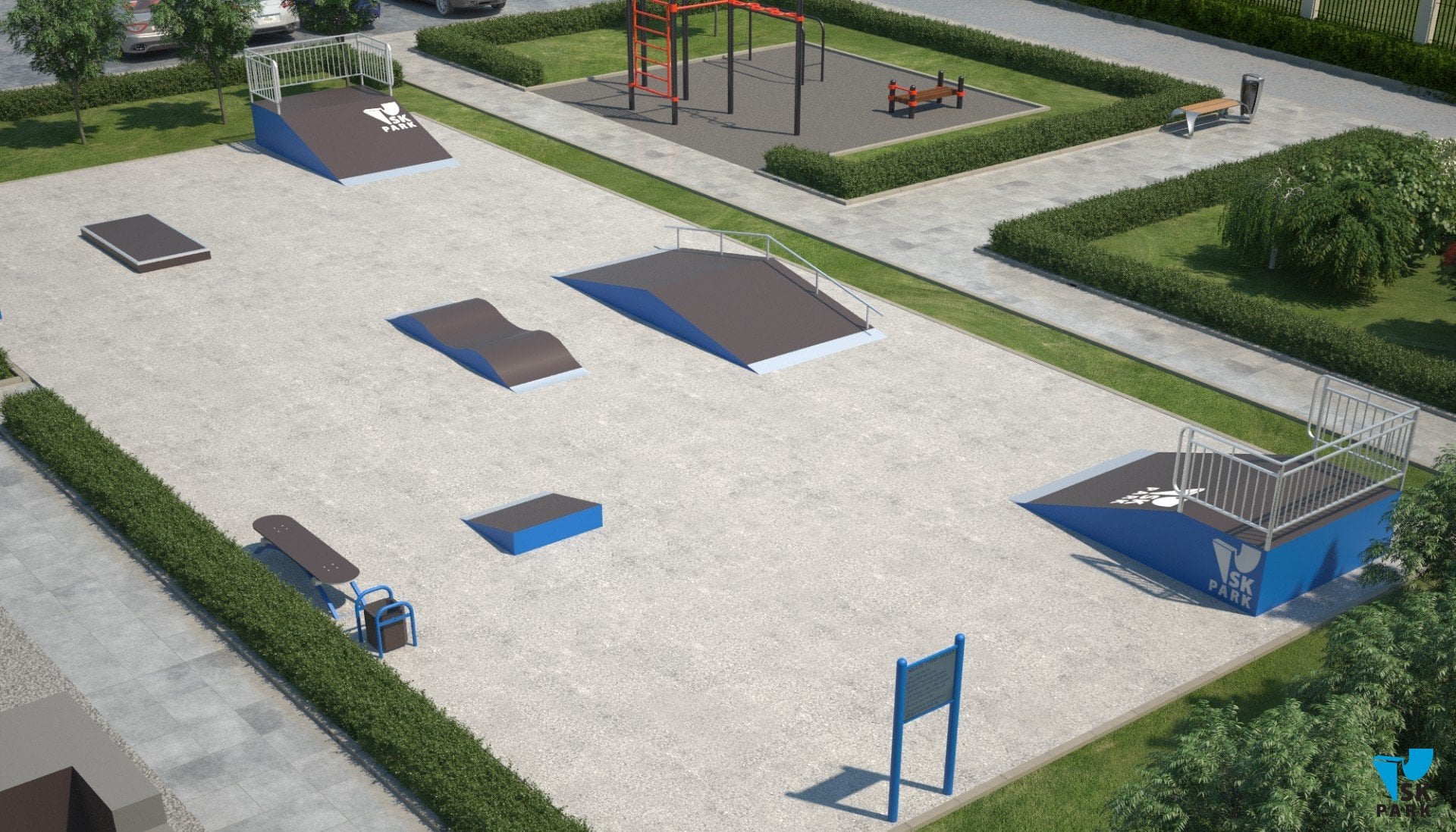 Проект скейтпарка SK 25-11
