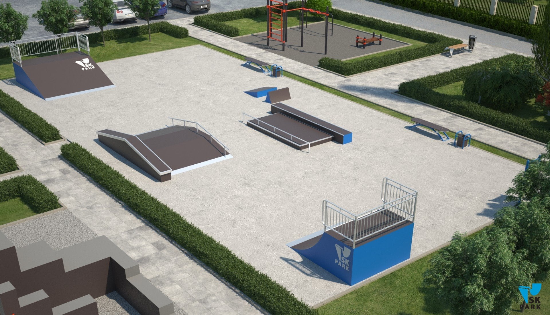 Проект скейтпарка SK 25-13