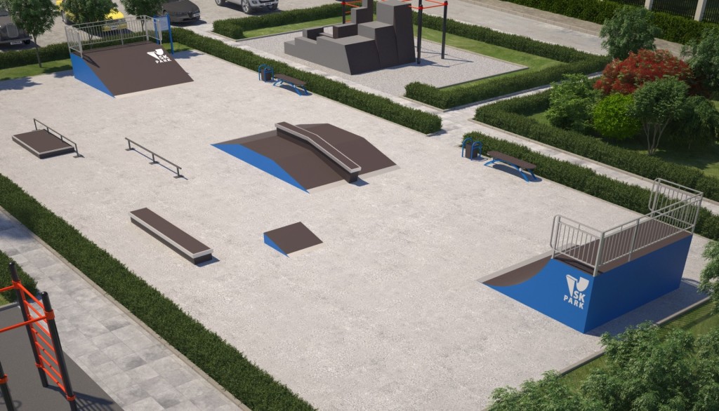 Проект скейтпарка SK 30-14