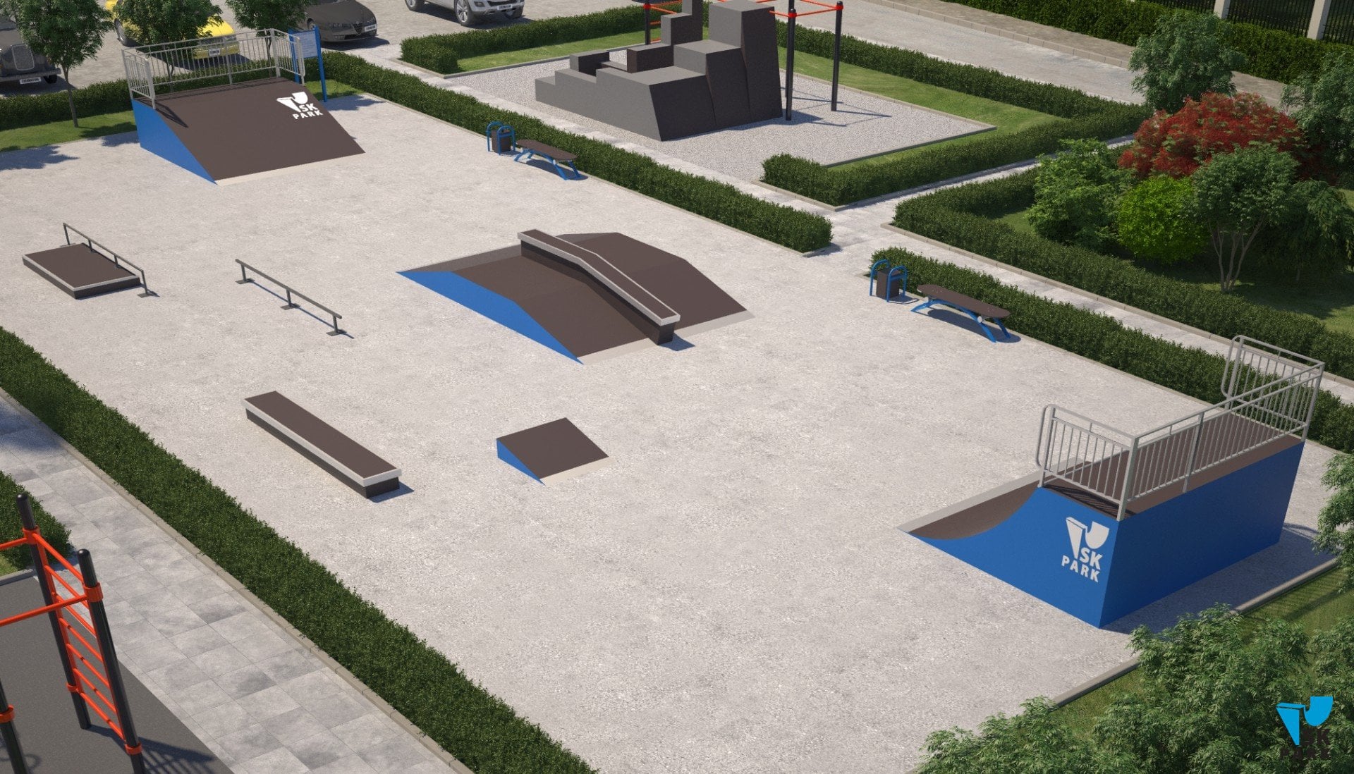 Проект скейтпарка SK 30-14