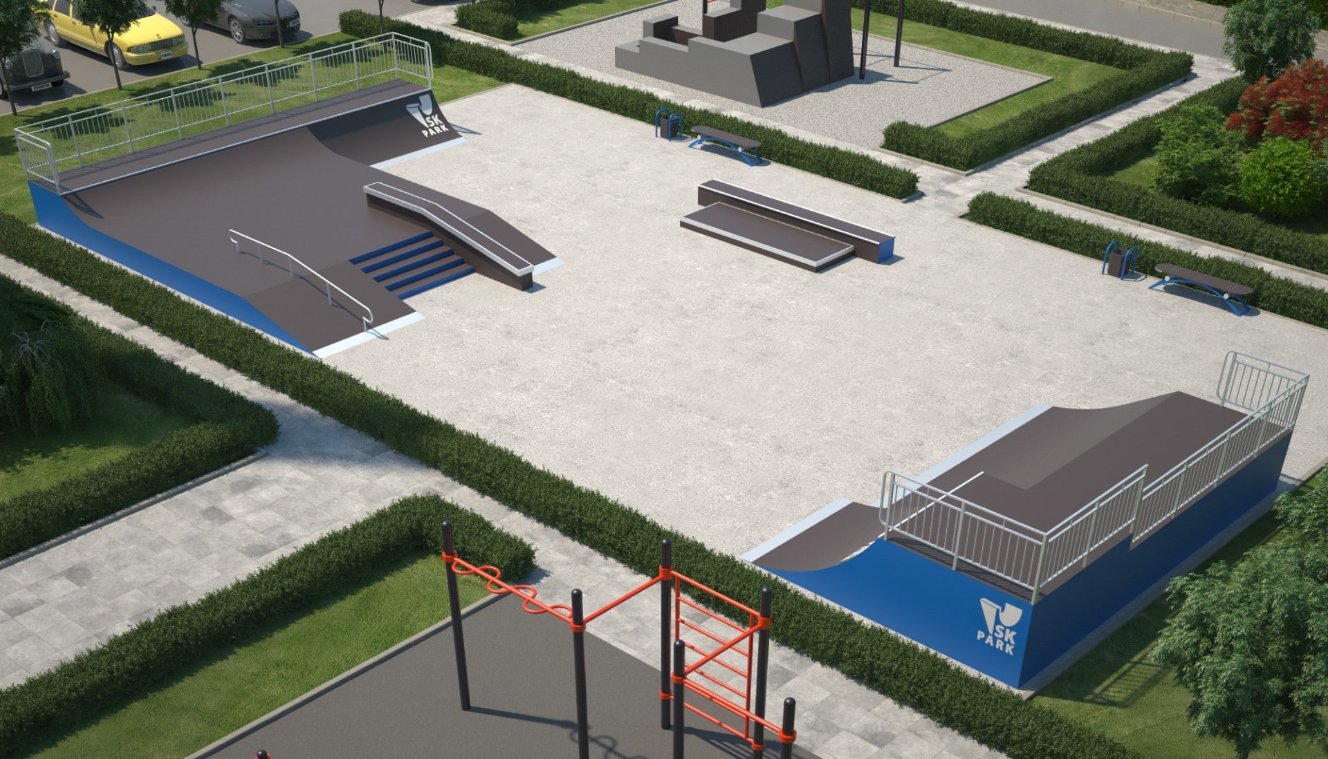 Проект скейтпарка SK 24-14