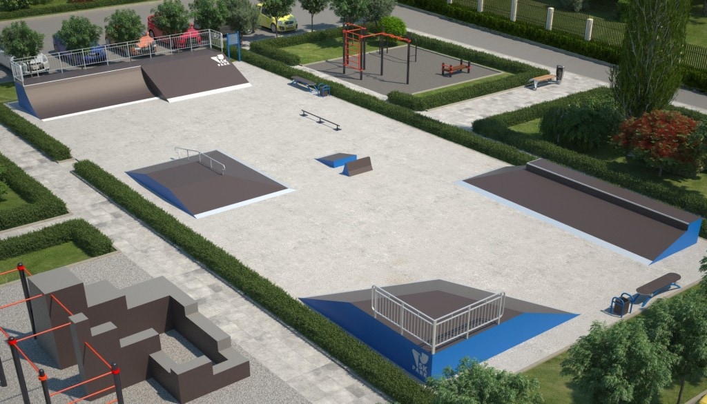 Проект скейтпарка SK 32-14