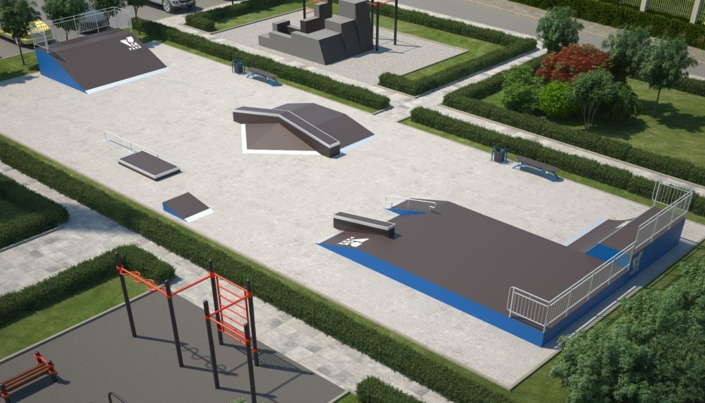 Проект скейтпарка SK 33-13