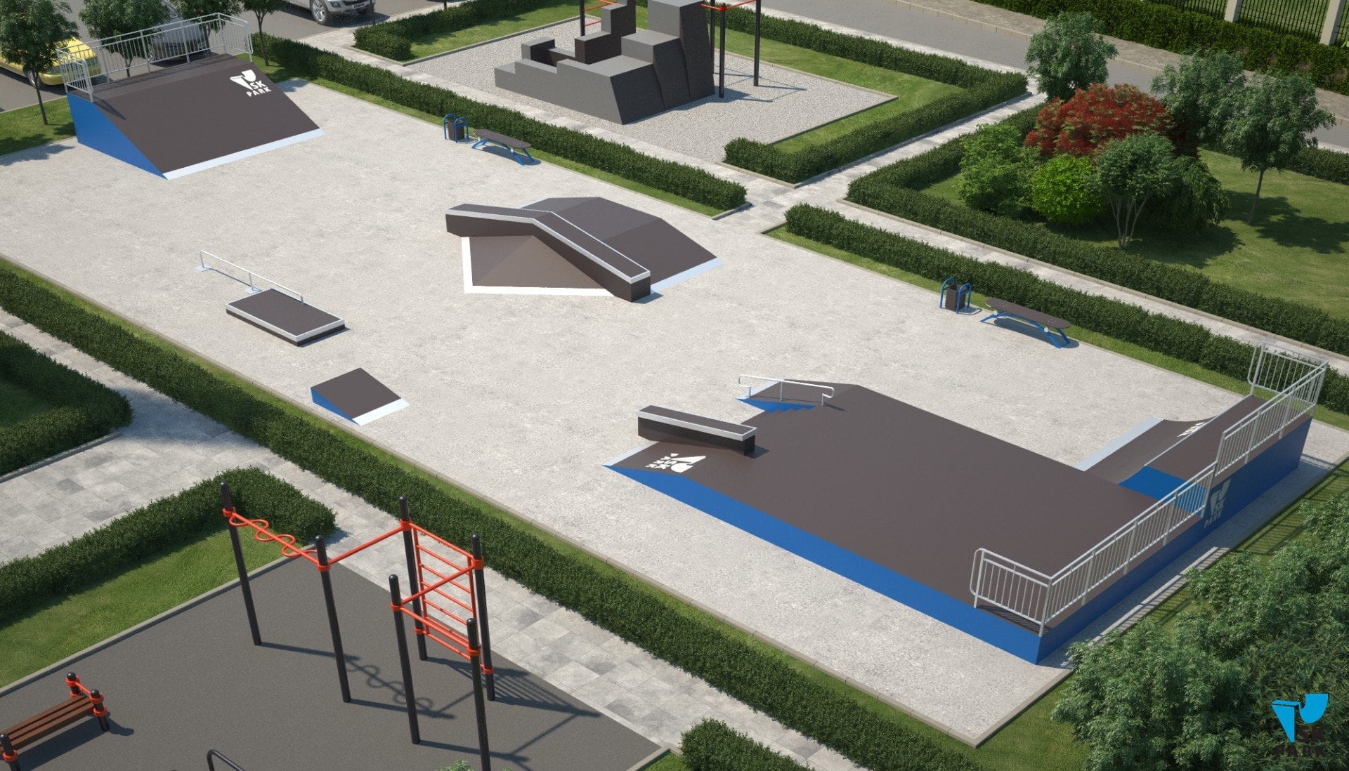 Проект скейтпарка SK 33-13