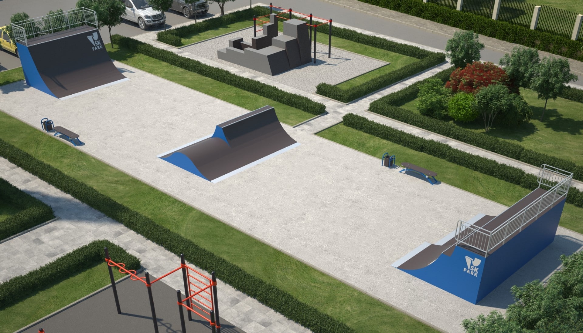 Проект скейтпарка SK 34-9