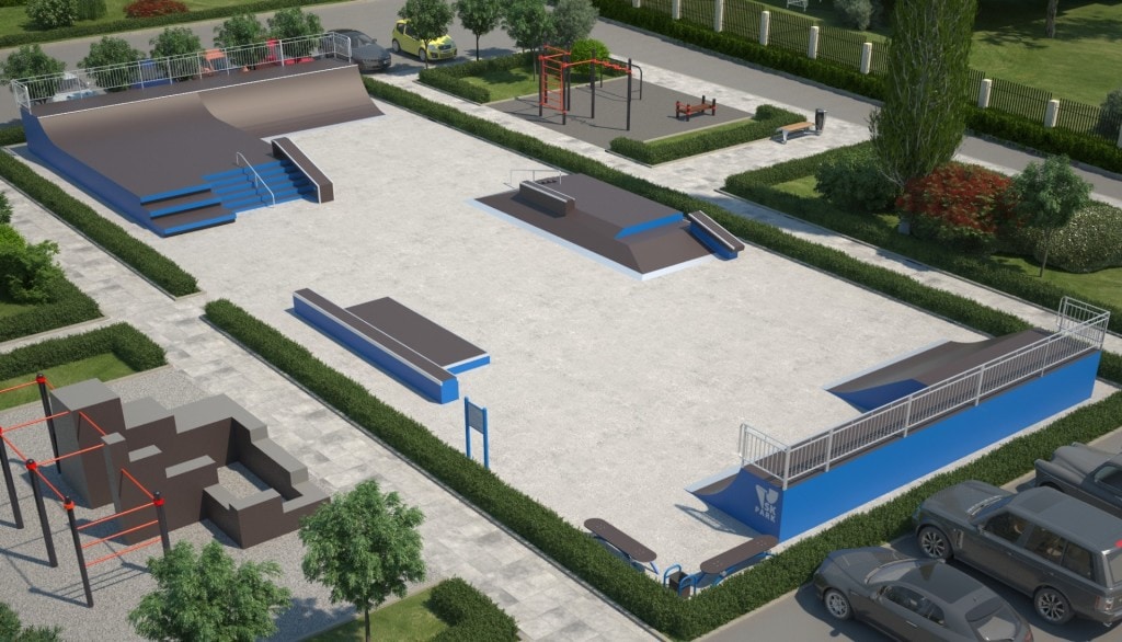 Проект скейтпарка SK 38-15