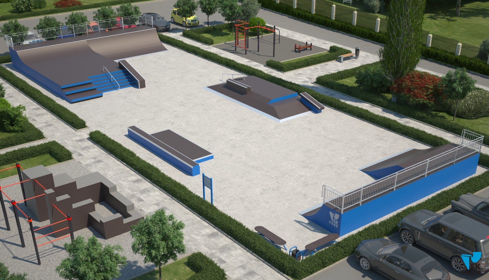 Проект скейтпарка SK 38-15