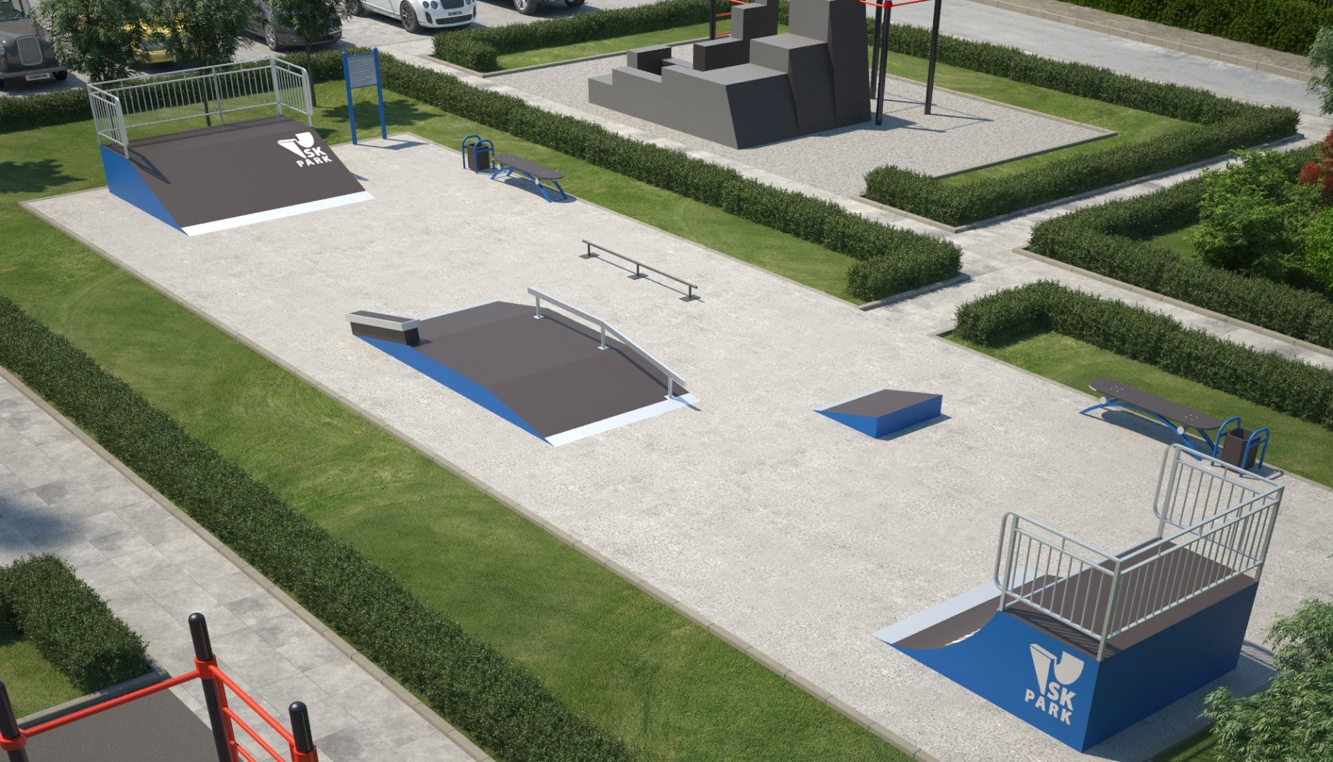Проект скейтпарка SK 24-9