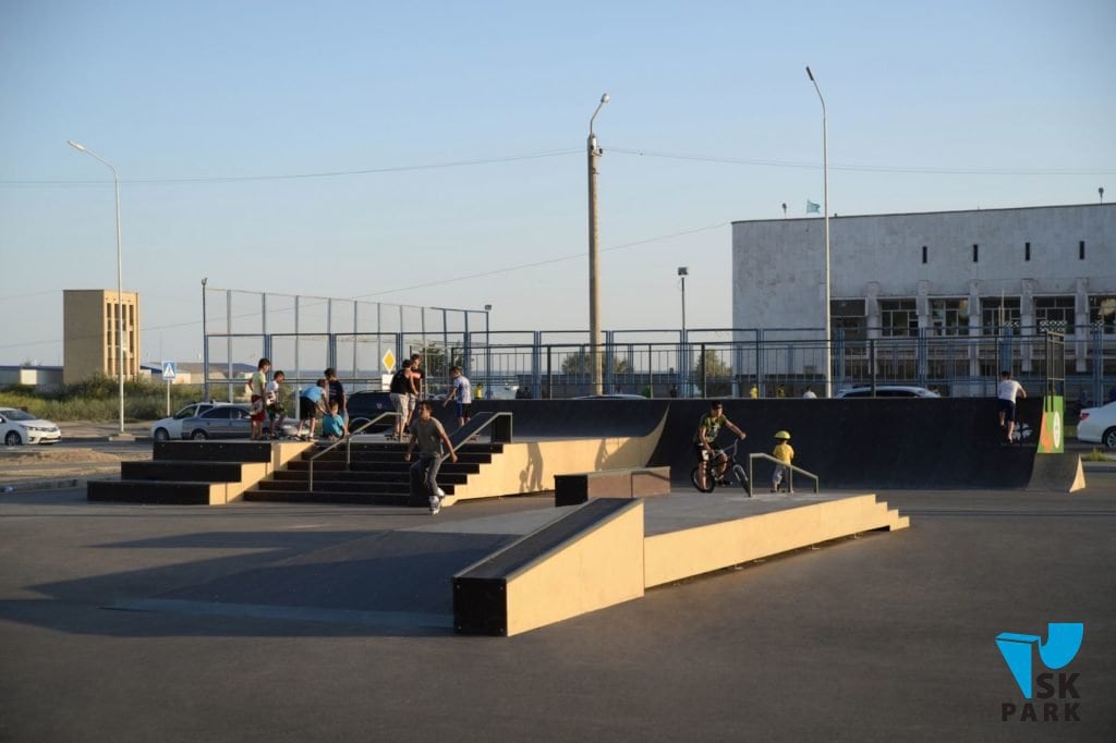 Cкейтпарк в г. Актау, Казахстан