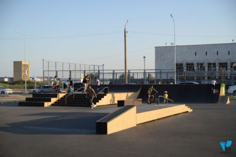 Фото Cкейтпарк в г. Актау, Казахстан