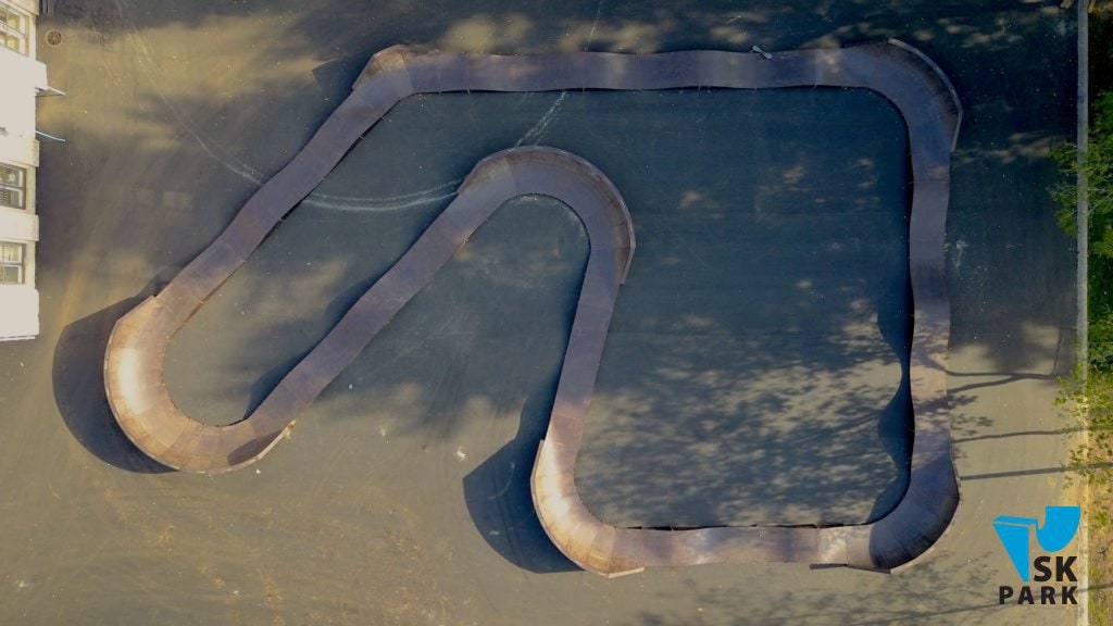 Модульный памп трек в Москве /Modular pump track in Moscow