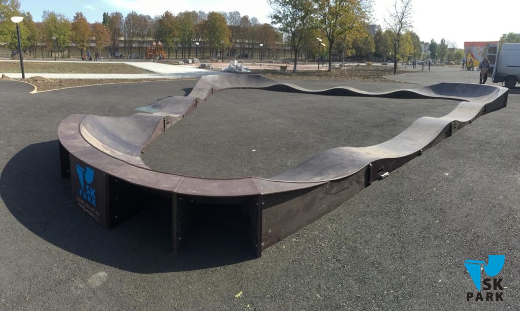 Детский памп трек и паркур парк в г. Георгиевск