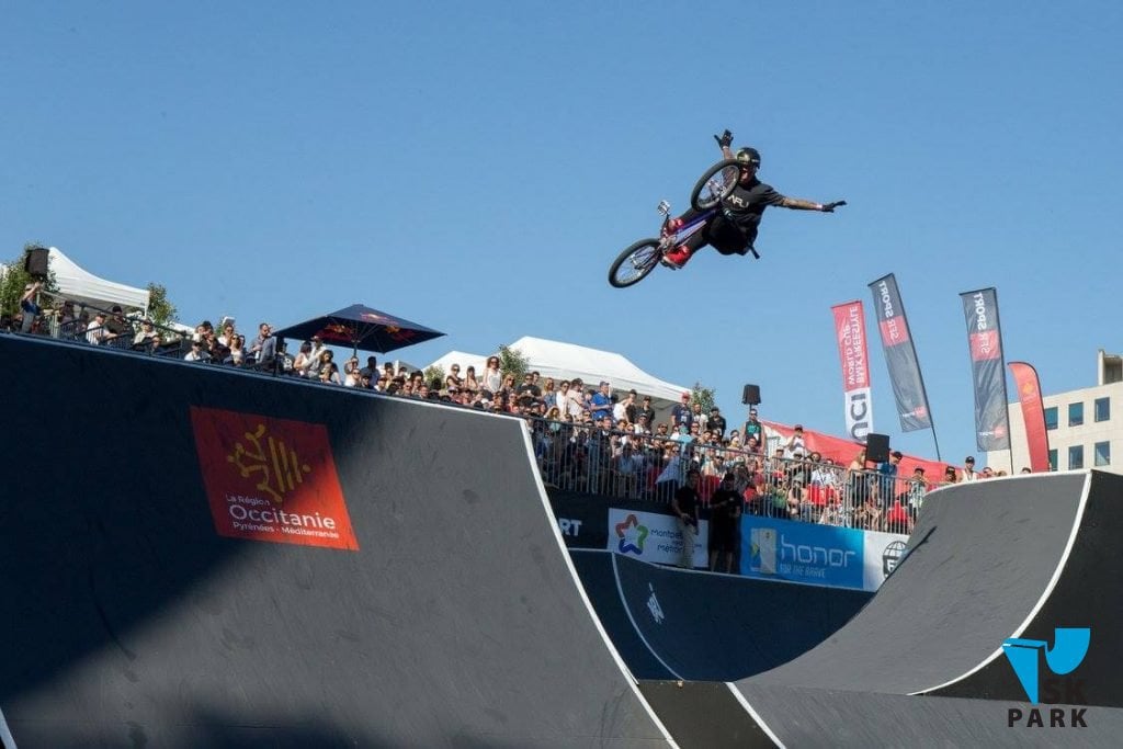 Олимпийская дисциплина BMX «Парк фристайл»