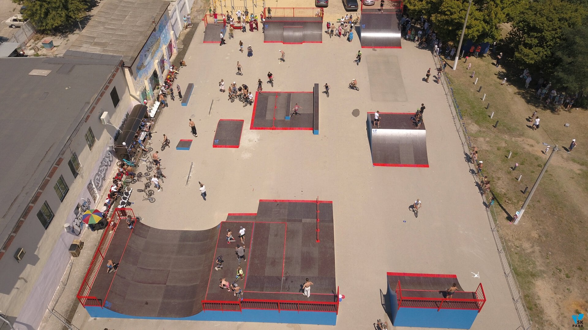 Новый Скейтпарк в г. Керчь на ул.Кирова 54/а, Крым