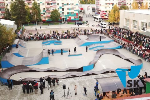 Фото Спортивный кластер: Скейт парк и памп трек в г. Белоярский