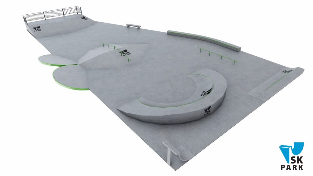 Проект спортивного кластера для молодежи Concept SK-06