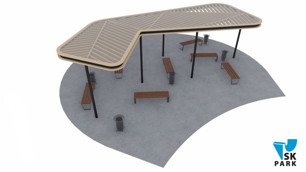 Проект спортивного кластера для молодежи Concept SK–08